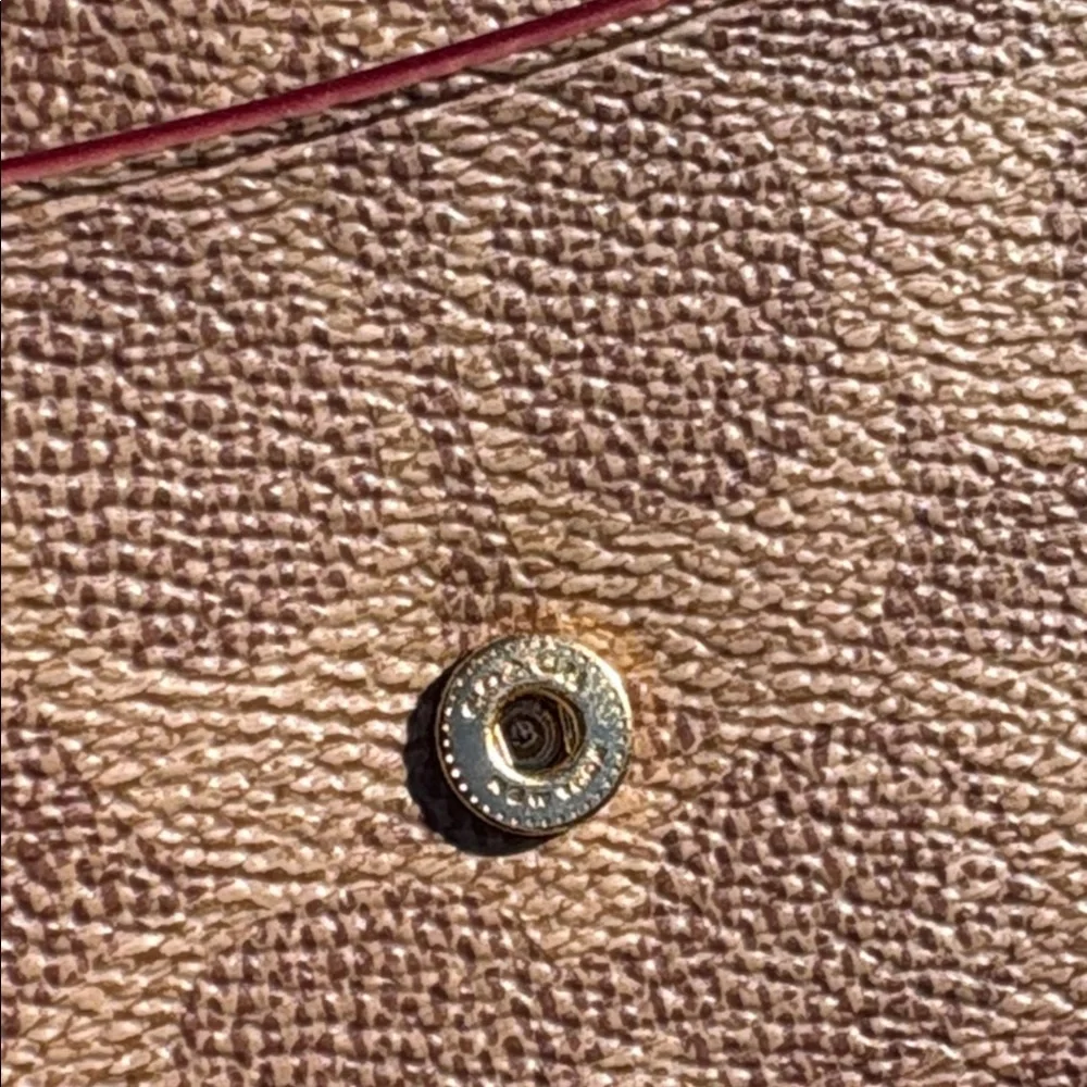 Coach Signature C Long Wallet REHAB WALLET WITH CALLOUTS - Picture 15 of 16